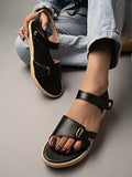 Shoetopia Girls Snd-Fire Black Sandal - 3 Uk (Girls-Snd-Fire-Black),Black,3,B0CQK44BJ8