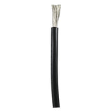 Ancor 112002 Tinned Copper Wire, 6 AWG (13mm2), Black - 25ft