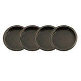 Design House 182071 21/8inch Closet Door Finger Pull, Oil Rubbed Bronze, 4 Pack
