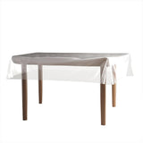 Restaurantware-Table Tek 72 x 54 Inch Table Top Protector, 1 Rectangle PVC Protector - 6 Mil Thick, Waterproof, Clear Plastic Di