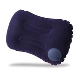 Akko Antique Polyester Comfort Ultralight Inflatable By Pressing Air Pillow Compact, Ergonomic Pillow For Neck Head Lumbar Sup