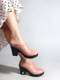 Shoetopia Stylish Smart Casual Peach Pumps For Women & Girls /Eu38,Peach,5,B0DTG89Z5L