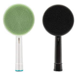 2pcs Facial Cleansing Brushes Silicone Face Cleanser and Massager Brush Compatible with Oral b Electric Toothbrush Pro 1000 Pro