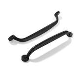 CABDM 10 Pack 6 inch Hole Center Matte Black Cabinet Pulls - Heavy Duty Solid Drawer Hardware Handles Kitchen Vanity Bathroom Ha