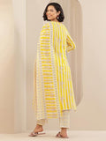 Libas Women'S Cotton Kurta Sets (99610 Yellow Xl