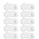 Nanox White NoShow Ankle Socks, Low Cut Style,Unisex Everyday Wear (2)