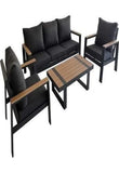 Allspace Furniture 450621P Furniture Set, Brown