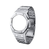 LAAGFC 3rd Generation GA2100 Metal Watch Strap GA2110 Watchband Bezel for Casio G Shock GA-2100 Mens Watches Replacement Accesso