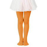 Neska Moda 2 To 5 Years Girls Solid Dance Pantyhose Stocking (Orange)Stk703