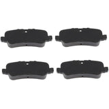ECCPP D1099-8203 Rear Semi Metallic Disc Brake Pad Set Fit For Land Rover LR3 2005-2009,For LR4 2010-2016,For Range Rover 2006-2