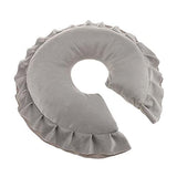 Trendivibe 4Xsoft Spa Massage Table Cradle Face Pillow Neck Head Cushion Travel Gray