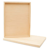 Large Birch Painting Panel 16 x 20 x 3/4-inch Wood Canvas Boards for Painting, Blank Signs for Crafts, by Woodpeckers