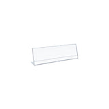 Azar 112761 8.5Inch Width by 3.5Inch Height Horizontal Nameplate Acrylic Sign Holder, 10Pack