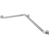 Moen 8994 24Inch x 36Inch LShaped Bathroom Grab Bar, Peened