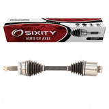 Sixity Auto Front Right CV Axle compatible with Kia Sorento 2.4L 3.5L L4 V6 2011-2013 - Passenger Side Complete Axle Shaft Assem
