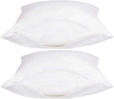 The Curtain Shop Set of 2 Vinyl Zippered Pillow Protectors