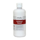 Rock Paint & Handy Art RPC1010053 16 oz Acrylic Paint, Blockout White 3 Each