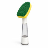 LIBMAN Dishmatic Dish Wand Soap Dispensing Dish Brush with Soap Dispenser Cleaning Scrub Brush with Handle Refillable Dish