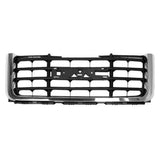 For GMC Sierra 2500/3500 HD 2007-2010 Grille | w/Chrome Frame | Matte Black | GM1200613 | 25825523