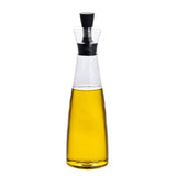 Restaurantware-Forma Professional 3 x 3 x 10.5 Inch Glass Oil Drizzler, 1 Borosilicate Olive Oil Dispenser - 17-Ounce Capacity,