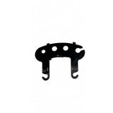 SNAPPSY Cutout Design Paint Pail Hanging Rack Hook Openings Pail Rim Tool Holder Flat Profile Brush Holder Rack Smooth Surface,