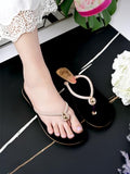 Shoeopia Embellished Strap Rose-Gold Flats For Women & Girls /Eu37,Rose-Gold,4,B0DZVMB6PS