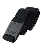BELTAWAY Easily Adjustable No Show Elastic Belts for Women Invisible, Flat Buckle, Buckleless Stretch Belts Soft, NonSlip I