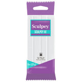 Sculpey III Polymer Oven-Bake Clay, White, Non Toxic, 1 lb. bar, great for modeling, sculpting, holiday, DIY, mixed media and sc