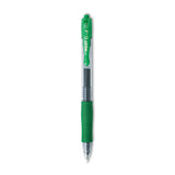Pilot, G2 Premium Gel Roller Pens, Fine Point 0.7 mm, Green, Pack of 12
