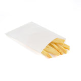 100-pack 3x5 Inches Mini Size White Kraft Paper Bags for Bakery Cookies Treats Snacks Popcorn Small Gift bag