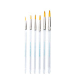 Aqualon Royal & Langnickel Round Artist Brush Set, 6Piece
