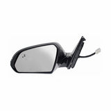 For Hyundai Sonata 2018 2019 Door Mirror Driver Side | Power | Heat | w/Signal | Gloss Black/Paint to Match | Replacement For HY