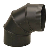 ELBOW 28GA 4BLK (Pack of 4)