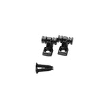 OVSAL 2 PCS Black Roller String Retainer String Trees for Electric Guitar Roller String Tree Roller String Guide for Strat Strat