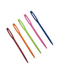 Qynsik Special Colorful Large Eye Plastic Sewing Needles, 2.75 Yarn & Embroidery Needles, Safety Lacing & Learning Needles For