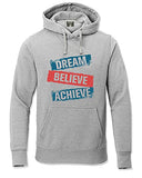 Adro Men'S Cotton Neck Hooded Sweatshirt (H20-M-Dba-Gr_Grey_S)