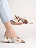 Shoetopia Girls Heel-1213 Brown Heeled Sandal - 2 Uk (Girls-Heel-1213-Brown),Brown,2,B0CQK4264F