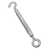 National Hardware N221903 2172BC Hook and Eye Turnbuckle in Zinc plated, 1/2 x 17