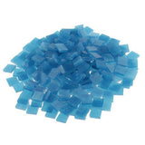 Bnf 2x250 Pieces Vitreous Glass Mosaic Tiles for Arts DIY Crafts Lake Blue|Crafts | Glass & Mosaics | Glass & Mosaic Tiles|250 P
