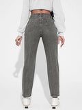 Kotty Women'S High Rise Cotton Lycra Blend Ankle Length Slim Fit Jeans (Grey,34)_Kottyladiesjeans1023Xxl