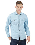 Inkd Men'S Lightweight Denim Shirt,Sky Why,Sky Why,M