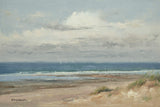 Original Oil Painting of Beach
