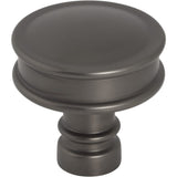 Top Knobs Cranford Knob 1 1/4 Inch Ash Gray