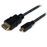 StarTech.com 6 ft High Speed HDMI Cable with Ethernet HDMI to HDMI Micro M/M (HDMIADMM6)