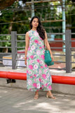 Gosriki Women'S Rayon Blend Anarkali Printed Kurta With Pant (Thomas Pista-Gs_M_Pista_Medium),Pista,,B0DRNNBL67