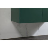 Elegant Decor Penn 36 Aluminum Alloy Mdf Single Bathroom Vanity In Green