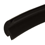 TACO METAL Vinyl Insert BK 1/2x1 50, Black