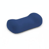 Zoomella Breathable MultiUse Memory Foam Pillow Cooling Material Memory Foam Rest Pillow For Students, Travel, Navy Blue