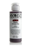 Fluid Acrylics by GOLDEN, Alizarin Crimson Hue, 4 fl. oz. Bottle, Professional Acrylic Paint, Transparent