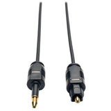 TRIPP LITE A10402M Ultra Thin TOSLINK to Mini TOSLINK Digital SPDIF Audio Cable 2M,Black
